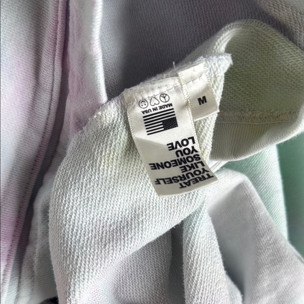 COMFORT! Madhappy Tie-Dye Hoodie in Soft Pastels - Picture 3 of 6